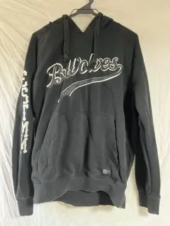 DIVIDED H&M パーカー　プルオーバー　黒　メンズ　L フーディー