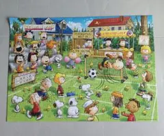 PEANUTS スヌーピー サッカー 500ピース ジグソーパズルのサムネイル