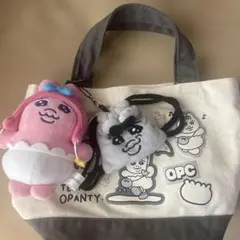おぱんちゅうさぎ　ミニトートマスコット付きのサムネイル