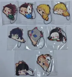 【鬼滅の刃】炭治郎 善逸 伊之助 禰豆子 カナヲ 錆兎 だる〜ん ラバスト