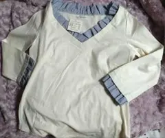 MELROSE VネックTシャツ Mサイズ