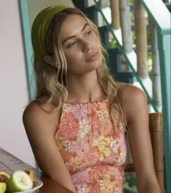 Billabong スモッキング花柄キャミソール XSのサムネイル