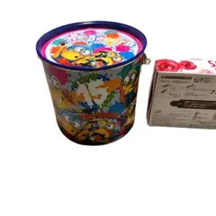 ミニオンデザイン 空き缶 直径約20cm