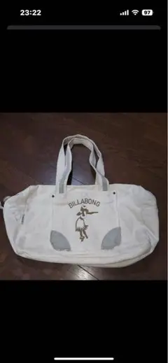 BILLABONG トートバッグ ホワイト