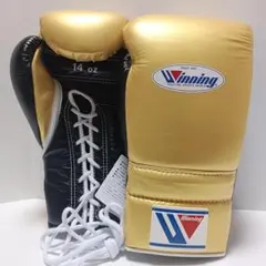 Winning ウイニング ボクシンググローブ 12oz 白黒 別注品 - メルカリ