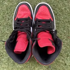 NikeAir Jordan 1 Mid Black/Gym Red/White