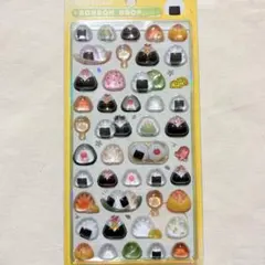正規品　ボンボンドロップシール　和柄　おにぎり