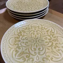 皿　プレート　5枚セット　海外品　アンティーク風