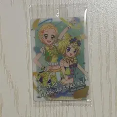 アイカツプリパラ ウエハース コラボ楽曲カード まーぶる 新条ひなき みれぃ