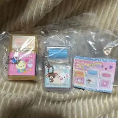 サンリオ ローラー付き消しゴム風キーホルダー