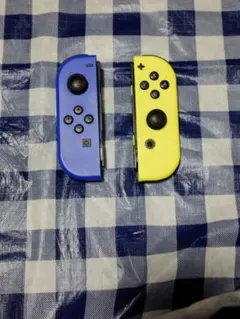 Joy-Con　ブルー/ネオンイエロー ストラップ無し