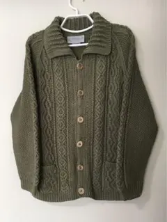 INVERALLAN 3A コットンカーディガン サイズ40スコットランド製