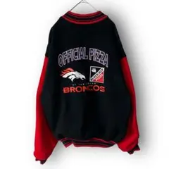 90s フルーツオブザルームのスウェットスタジャン