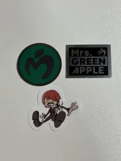 Mrs. GREEN APPLE ゼンジン ステッカー
