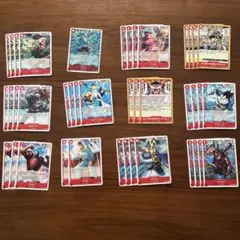赤青ルーシーデッキ ワンピースカード デッキパーツ 神の島の冒険