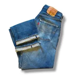 80's Levi's 501 RED LINE DENIM PANTS USA