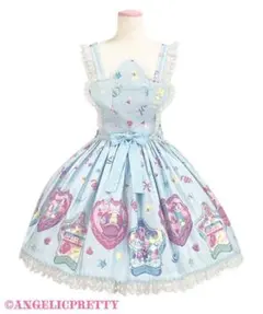 angelic pretty compact toys スカート　サックスのサムネイル