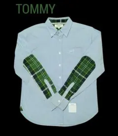 【美品】TOMMY(トミー)メンズ長袖シャツ M