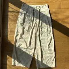 ワイドパンツ オフホワイト