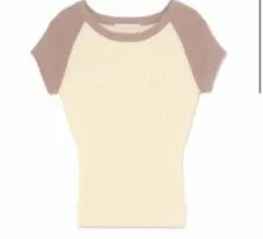andmary Raglan logo tops ピンク - メルカリ