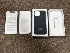 Apple純正iPhone13mini用ミッドナイトレザーケース用箱