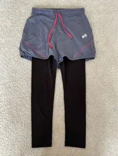 レギンス付き　ショートパンツ　M