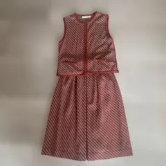 WORLD COORDINATE 赤系 スカートセットアップ