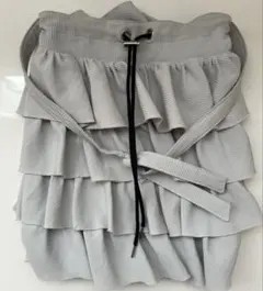 Casselini フリルショルダーバッグ グレーのサムネイル