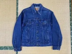 80s リーバイス 70506 USA製 ケアタグ 5th 濃紺 66前期 後期 80's Levi's 70506-1913 リーバイス デニムジャケット ダーク