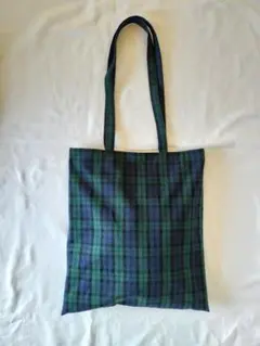 まみ様　専用　タータンチェック　トートバッグ　ワンハンドル