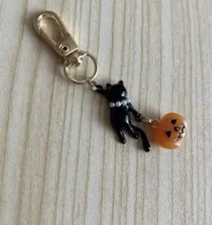 黒猫 キーホルダー