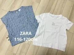 ZARA キッズ トップス　2枚セット 120cmのサムネイル