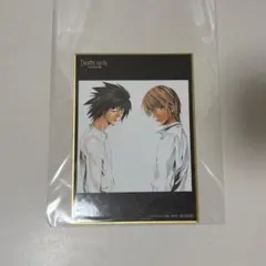 DEATH NOTE展 デスノート展　入場特典　色紙