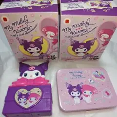 新品未開封ハッピーセット　クロミしゃぼん玉カップ　アルミケース＋レターセット