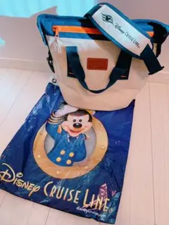 ディズニー超レアアメリカクルーズライン 船内専売品トートバッグ日本未入荷激レア