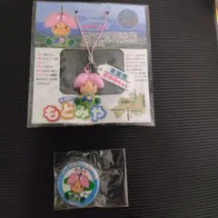 【まんまる様専用】本宮市 まゆみちゃん 缶バッチ、ストラップ