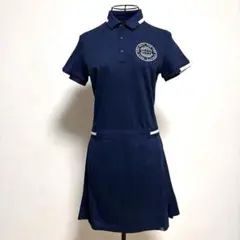 CPG GOLF ノースリーブ ポロワンピース ブラック - メルカリ