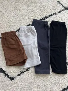 無印良品　ベビー パンツ4点セット　西松屋も含む