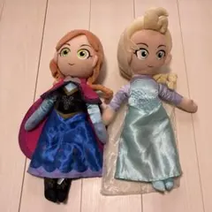 アナと雪の女王 ぬいぐるみ エルサとアナ2体セット アナ雪 ディズニー