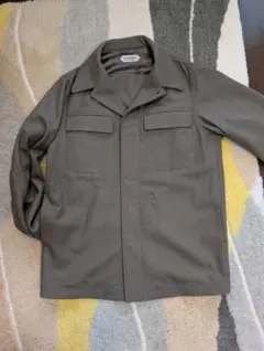 SOVEREIGN　カシミヤ混　CPOシャツジャケット　Lサイズ