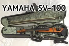 YAMAHA⭐️SV-100 サイレントバイオリン ヤマハ ハードケース付 電源 Yamaha SV-100 Silent Violin 1990's Brown Made In Japan w