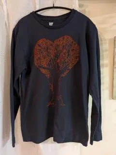 Design Tshirts Store graniph ロンT　刺繍　グラニフ