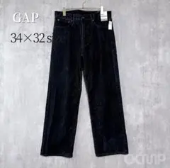 ギャップ GAP '90s LOOSE リジッド デニム 34×32 濃紺