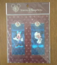 東京ディズニーシー5周年 ミッキー ミニー しおり 2枚セット