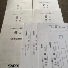 2025年最新】サピックス マンスリーテストの人気アイテム - メルカリ