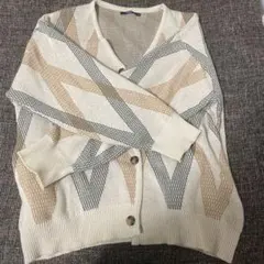 ブラウンカーディガン