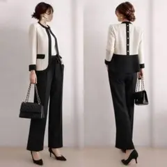 パンツスタイルセットアップ　Mサイズ　上下2点セット