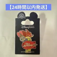 【新品未使用】香港ディズニーランド ズートピア　ピンバッジ