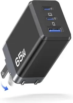 大特価❣️ PD 充電器 65w type-c usb 三台同時充電