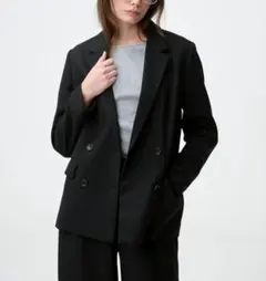 GU　3XL　ダブルブレストジャケット　ダブルボタンジャケット　フォーマル